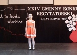 Zdjęcie z galerii: XXIV Gminny Konkurs Recytatorski