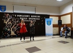 Zdjęcie z galerii: V Powiatowy Konkurs Poezji Śpiewanej