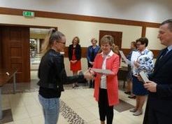 Zdjęcie z galerii: Gminne Dyktando o Pióro Wójta Gminy Szydłowo