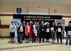 Zdjęcie z galerii: Gminne Dyktando o Pióro Wójta Gminy Szydłowo
