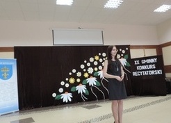 Zdjęcie z galerii: 2014.04.12. XX Gminny Konkurs Recytatorski