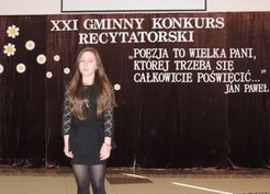 Zdjęcie z galerii: 45_2015 XXI Gminny Konkurs Recytatorski