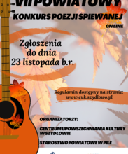 VII Powiatowy Konkurs Poezji Śpiewanej